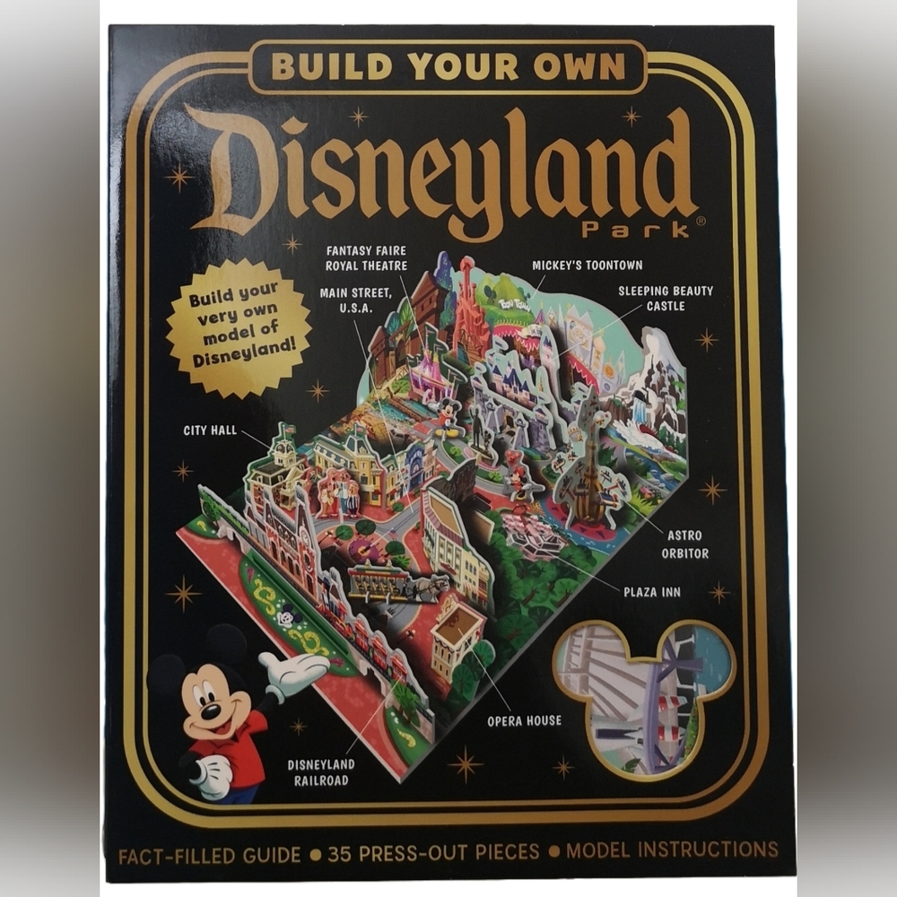 🥰*Brand New* Disneyland book Build your own